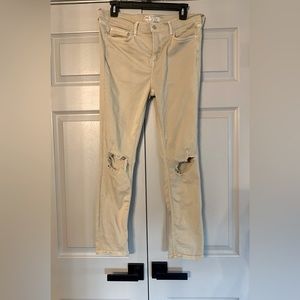 Free People khaki denim Size:30